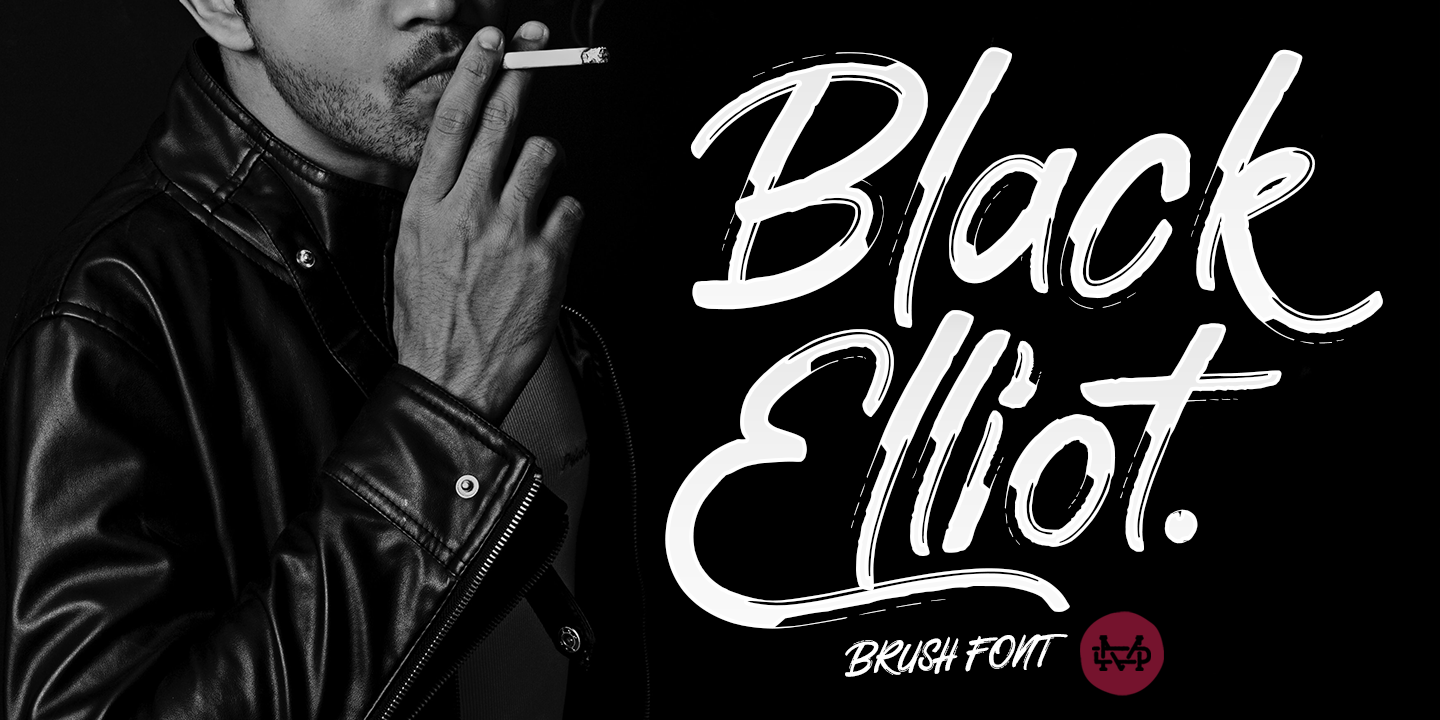 Black Elliot Font preview